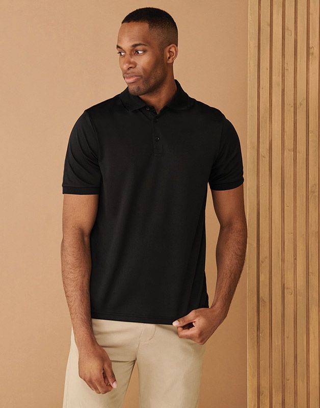 Polo homme polyester recyclé