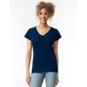 TEE-SHIRT DOUX COL V FEMME