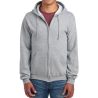 SWEAT NUBLEND FULL-ZIP