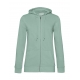 Organic Zipped Hooded /women