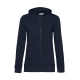 Organic Zipped Hooded /women