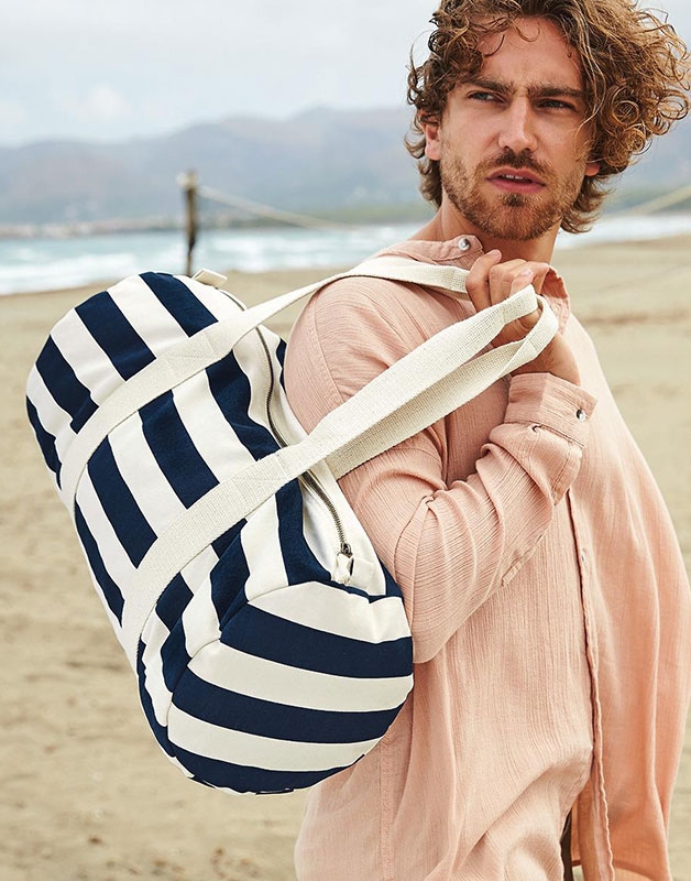 Nautical Barrel Bag