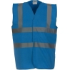 GILET FLUO 2 BANDES+BRETELLE