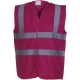 GILET FLUO 2 BANDES+BRETELLE