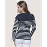 Pull marin femme