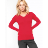 PULL COL V FEMME