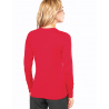 PULL COL V FEMME