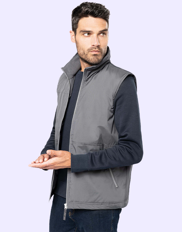 MESSENGER BODYWARMER DOUBLé