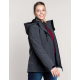 Parka softshell doublée capuche femme