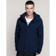 Parka softshell doublée capuche homme