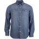 CHEMISE DENIM MANCHES LONGUES