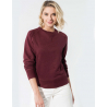 Sweat-shirt BIO col rond manches raglan femme