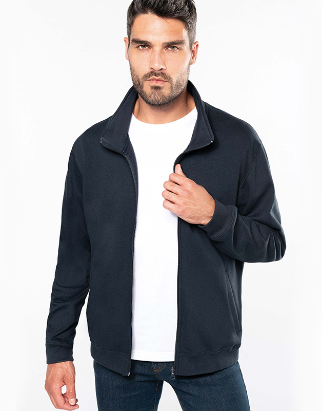 Veste molleton zippée homme