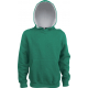 SWEAT-SHIRT CAPUCHE CONTRASTÉE ENFANT