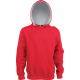 SWEAT-SHIRT CAPUCHE CONTRASTÉE ENFANT