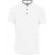 Polo col mao manches courtes homme