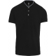 Polo col mao manches courtes homme