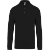 Polo jersey manches longues homme