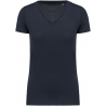 T-shirt Supima® col V manches courtes femme