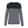 Pull marin femme