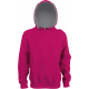 SWEAT-SHIRT CAPUCHE CONTRASTÉE ENFANT