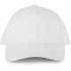 Casquette 6 P en coton bio