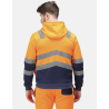 Pro Hi Vis Full Zip Hoodie