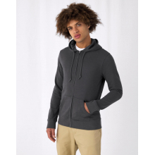 ORGANIC ZIPPED HOODED